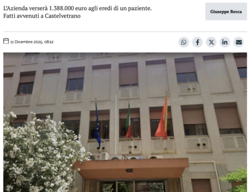 2025.12.11 – diagnosi errata – ASP condannata a risarcimento milionario